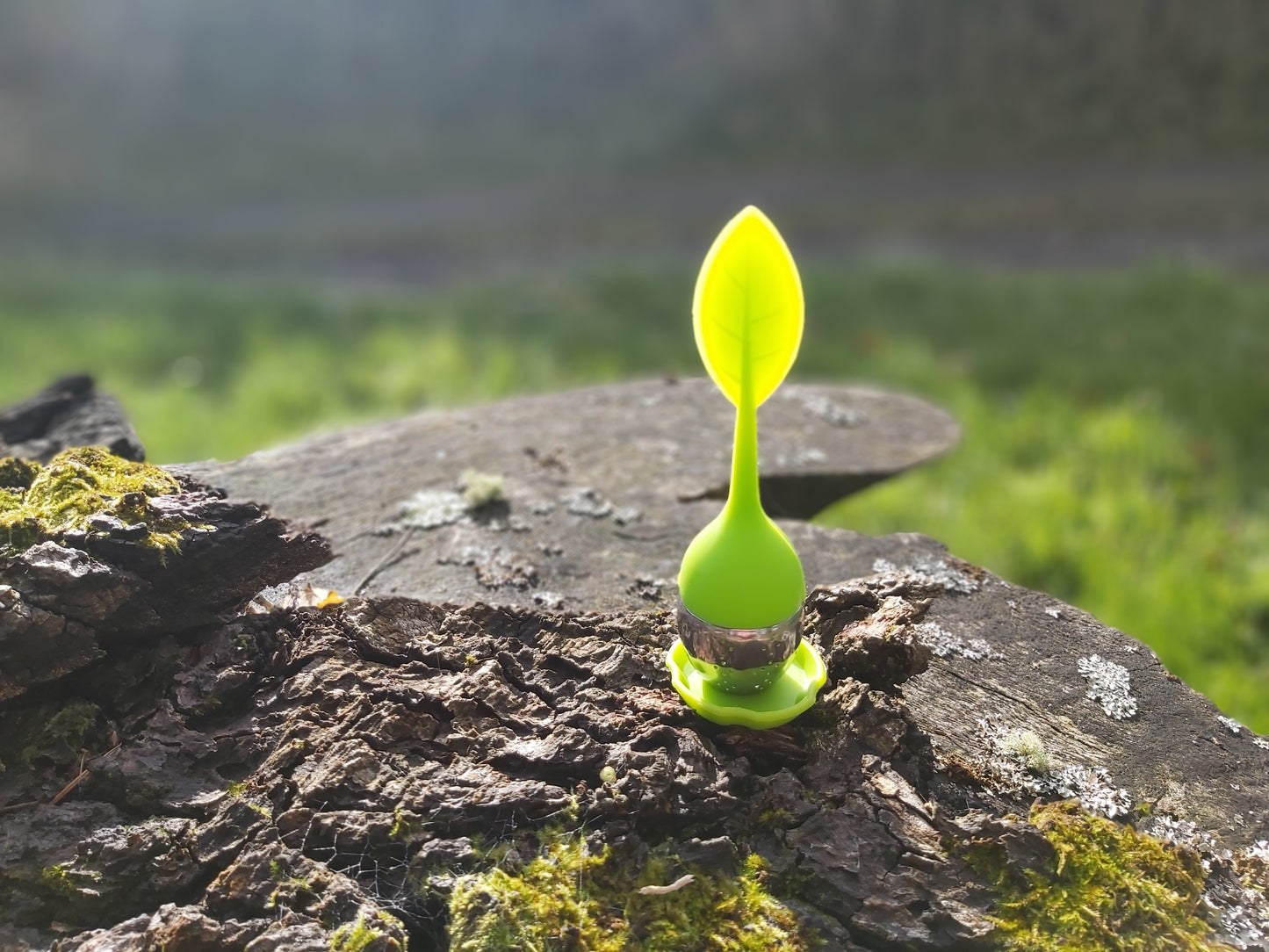 Green Leaf Silicone Tea Infuser